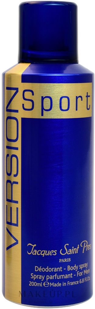 Ulric de Varens Jacques Saint Pres Version Sport - Dezodorant w sprayu dla mężczyzn — Zdjęcie 200 ml