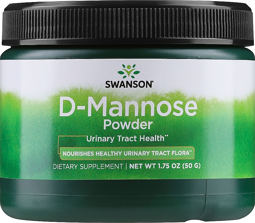 Suplement diety D-mannoza w proszku - Swanson D-Mannose Powder — Zdjęcie N1