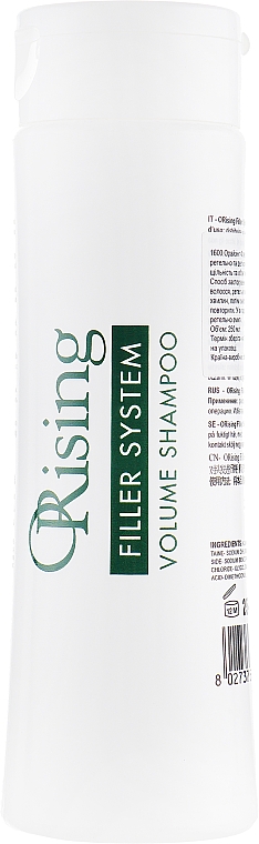 Szampon zwiększający objętość włosów - Orising Filler System Volume Shampoo — Zdjęcie N1