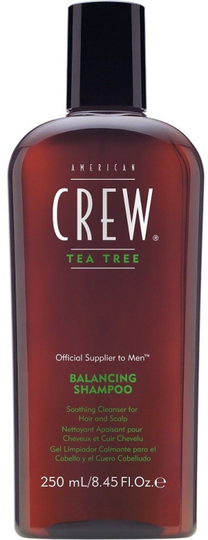 Szampon balansujący na bazie ekstraktu z drzewa herbacianego - American Crew Tea Tree Shampoo