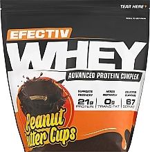 Kup Kompleks białkowy Masło orzechowe - Efectiv Nutrition Whey Protein Peanut Butter Cups
