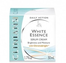 Kup Nawilżający krem-serum rozświetlający na plamy pigmentacyjne - Clinians White Essence Cream-Serum
