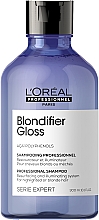 Kup PRZECENA! Regenerujący szampon chroniący blask włosów - L'Oreal Professionnel Serie Expert Blondifier Gloss Shampoo *