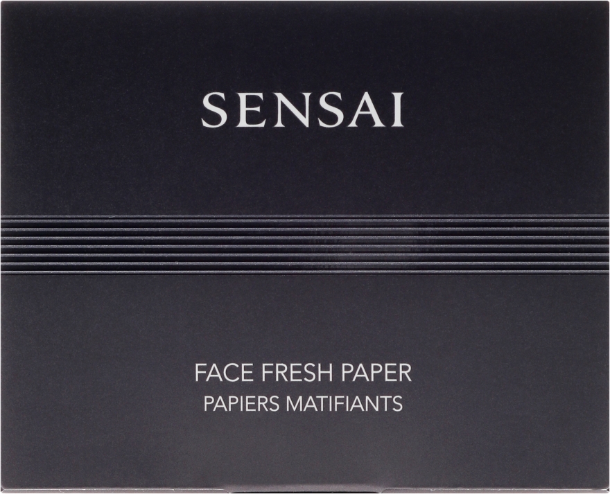 Bibułki matujące do twarzy - Sensai Face Fresh Paper