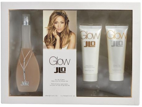 Jennifer Lopez Glow - Zestaw (edt 100 ml + sh/gel 75 ml + b/lot 75 ml) — Zdjęcie N1