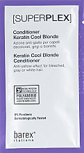 Odżywka keratynowa Zimny blond - Barex Italiana Superplex Conditioner Cool Blonde — Zdjęcie N2