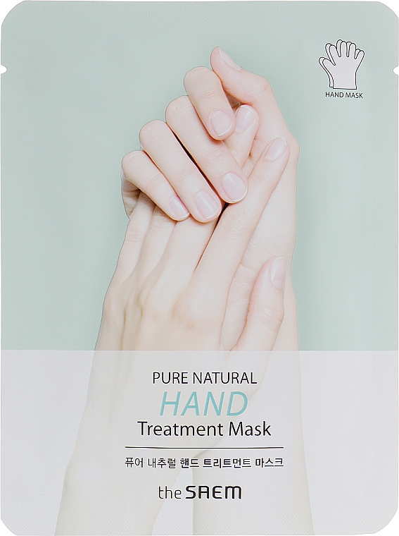 Maska do rąk - The Saem Pure Natural Hand Treatment Mask