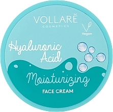 Kup Nawilżający krem do twarzy Kwas hialuronowy - Vollare Hyaluronic Acid Moisturizing Face Cream