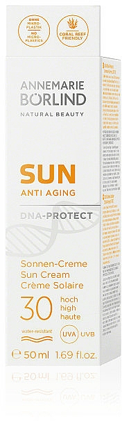 Krem przeciwsłoneczny SPF30 - Annemarie Borlind Sun Anti Aging DNA-Protect Sun Cream SPF 30 — Zdjęcie N2