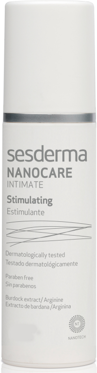 Stymulujący żel do higieny intymnej - SesDerma Laboratories Nanocare Intimate Gel Stimulating — Zdjęcie N1