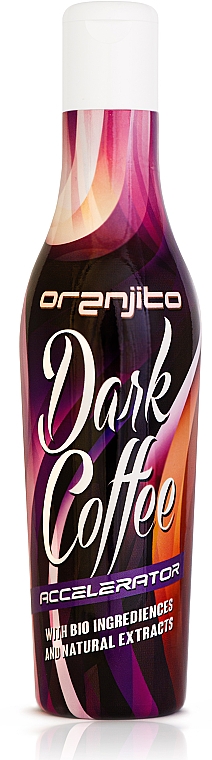 Mleczko do opalania w solarium - Oranjito Max. Effect Dark Coffee — Zdjęcie N1