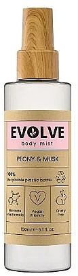 Evolve Peony & Musk - Perfumowany spray do ciała — Zdjęcie N1