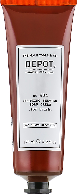 Kojący krem do golenia - Depot Shave Specifics 404 Soothing Shaving Soap Cream — Zdjęcie N2