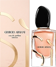 Giorgio Armani Si Intense Refillable - Woda perfumowana — Zdjęcie N2