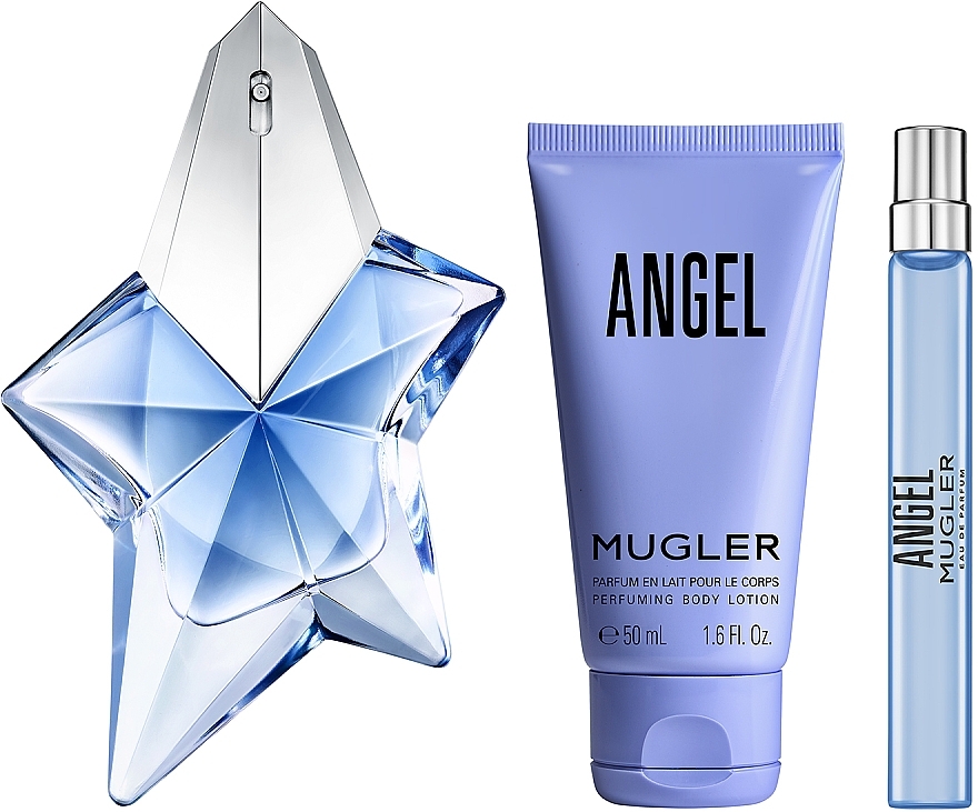 Mugler Angel - Zestaw (edp 50 ml + b/lot 50 ml + edp 10 ml) — Zdjęcie N2