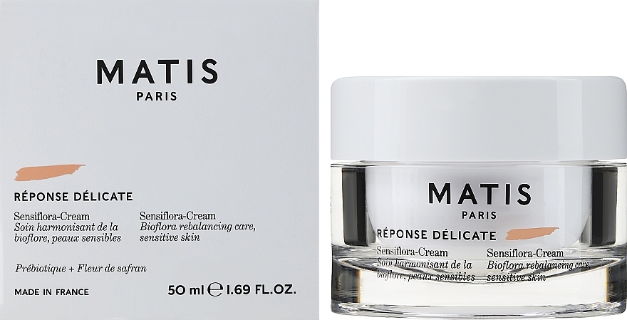 Krem do twarzy i dekoltu dla skóry wrażliwej - Matis Reponse Delicate Sensibiotic Cream — Zdjęcie N2