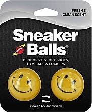 Dezodoryzujące kulki do butów Happy Face - Sofsole Sneaker Balls — Zdjęcie N1