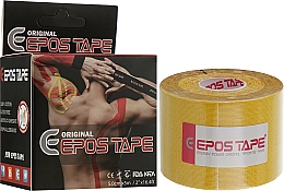 Taśma kinezjologiczna żółta - Epos Tape Original — Zdjęcie N2