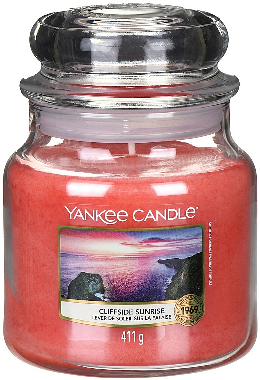 Świeca zapachowa w szkle - Yankee Candle Classic Cliffside Sunrise — Zdjęcie N2