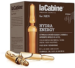 Kup Ampułki tonizujące do twarzy - La Cabine For Men Hydra Energy Ampoules