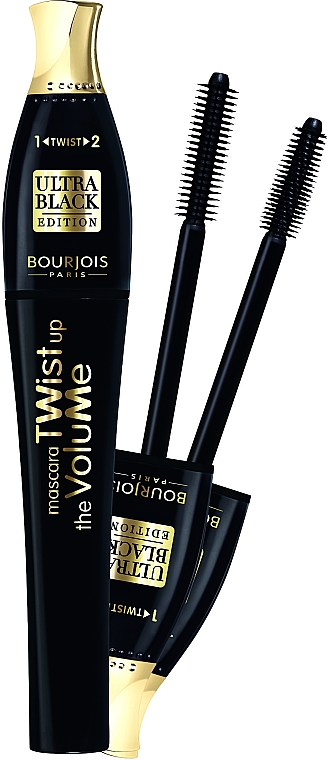 PREZENT! Tusz do rzęs - Bourjois Mascara Twist Up The Volume Ultra Black Edition — Zdjęcie N4