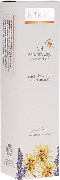 Oczyszczający żel do twarzy z oczarem wirginijskim - Nikel Face Wash Gel with Hamamelis — Zdjęcie N2