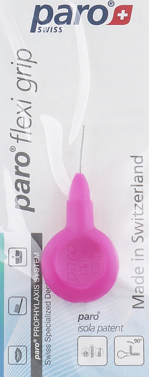 Szczoteczka międzyzębowa 2 mm - Paro Swiss Flexi-Grip — Zdjęcie N3