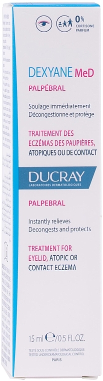 Krem pod oczy - Ducray Dexyane MeD Palpebral Cream — Zdjęcie N3