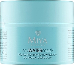 Kup Intensywnie nawilżająca maska ​​do twarzy i oczu - Miya Cosmetics myWATERmask