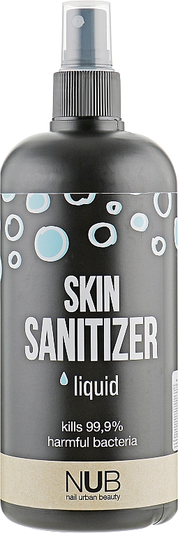 Środek do dezynfekcji skóry dłoni i stóp - NUB Skin Sanitizer Liquid Lime & Peppermint — Zdjęcie N3