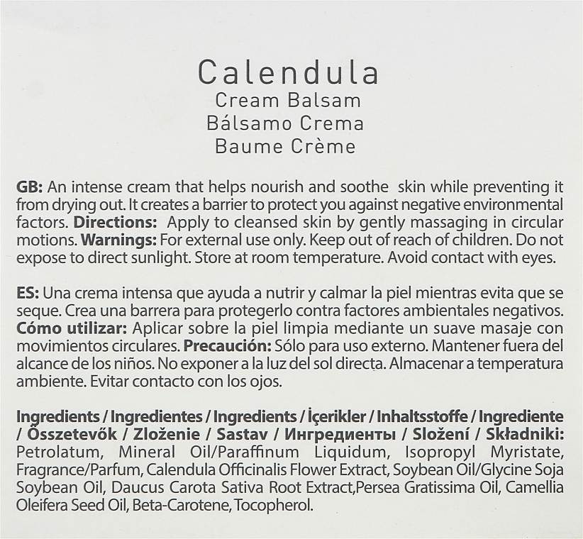 Krem-balsam Nagietek - Farmasi Dr.C.Tuna Calendula Face Cream — Zdjęcie N3