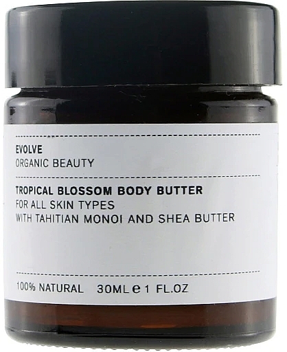 Masło do ciała Tropical Blossom - Evolve Beauty Body Butter  — Zdjęcie N1