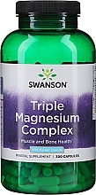 Kup Suplement diety Triple Magnesium Complex, 400 mg, 300 kapsułek - Swanson Triple Magnesium Complex