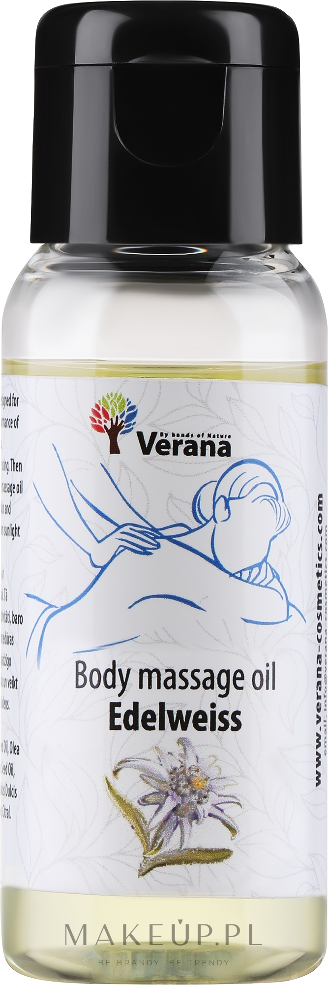 Olejek do masażu ciała Edelweiss - Verana Body Massage Oil  — Zdjęcie 30 ml