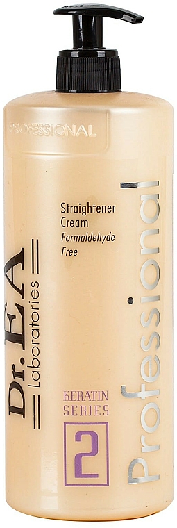 Krem do prostowania włosów - Dr.EA Keratin Series 2 Straightener Cream — Zdjęcie N1