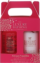 Zestaw - Grace Cole The Luxury Bathing Sweet Vanila Duo Set (sh/gel/50ml + b/lot/50ml) — Zdjęcie N1