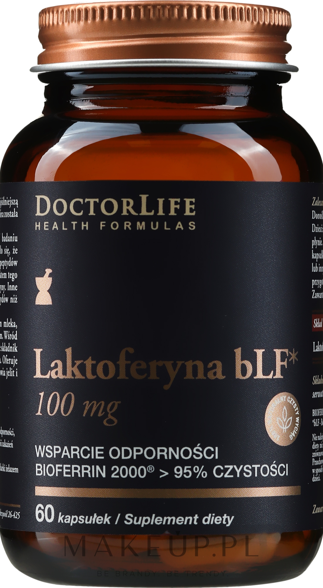 Suplement diety Laktoferyna - Doctor Life Laktoferyna — Zdjęcie 60 szt.