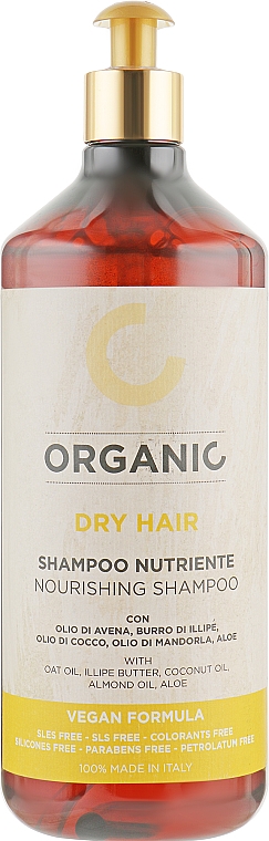 Organiczny szampon odżywczy do włosów - Punti Di Vista Organic Dry Hair Nourishing Shampoo — Zdjęcie N1