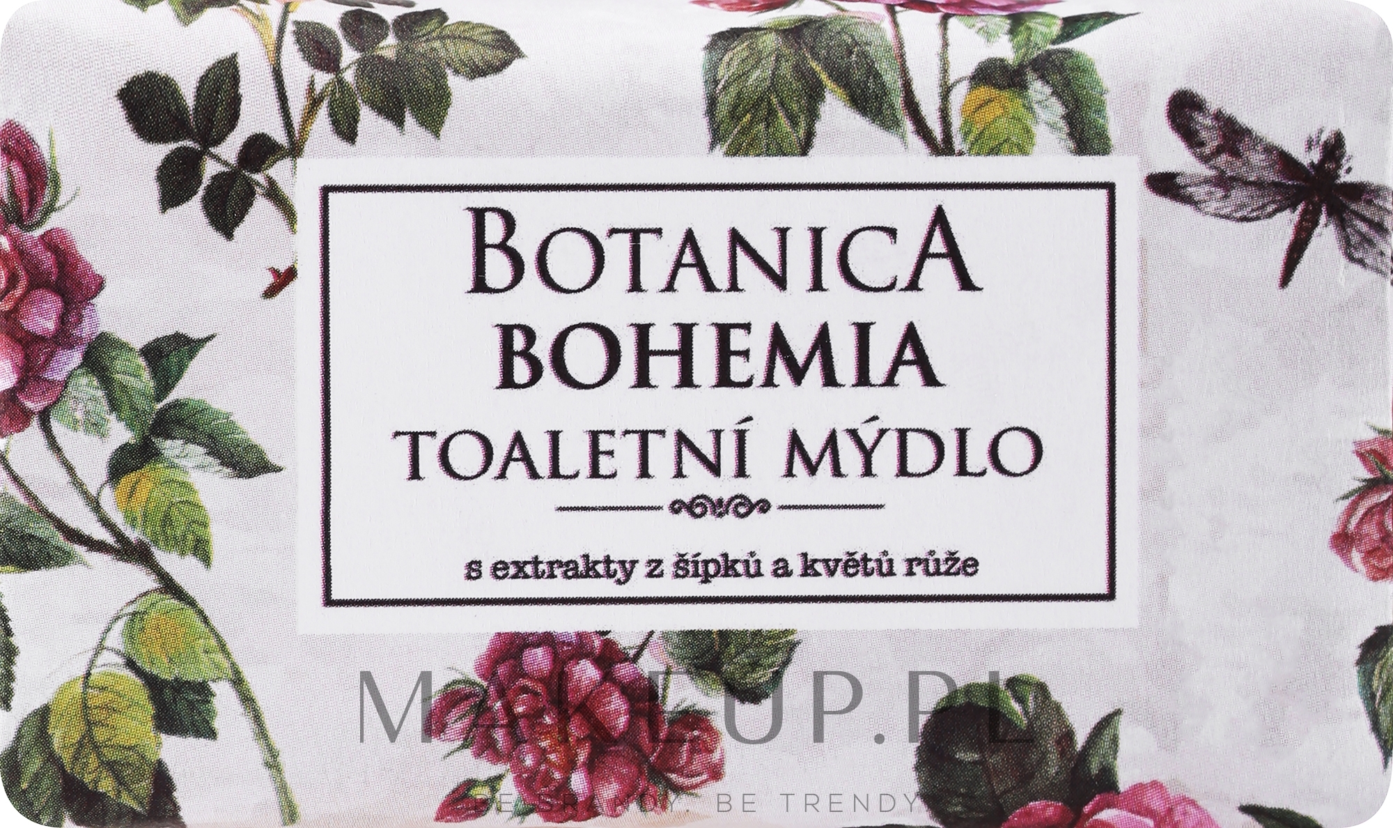 Ręcznie robione mydło - Bohemia Gifts Botanica Handmade Soap With Rosehip And Rose Extracts — Zdjęcie 100 g