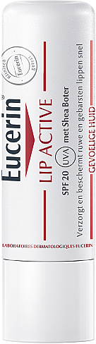 Pomadka do wrażliwych ust - Eucerin pH5 Lip Active SPF20 — Zdjęcie N1