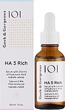 Nawilżające serum z kwasem hialuronowym - Geek & Gorgeous HA 5 Rich Serum — Zdjęcie N2