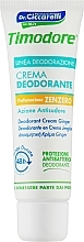 Dezodorant w kremie do stóp - Timodore Ginger Deodorant Cream — Zdjęcie N1