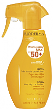 Spray z wysokim stopniem ochrony przeciwsłonecznej - Bioderma Photoderm Max Spray SPF50 — Zdjęcie N1