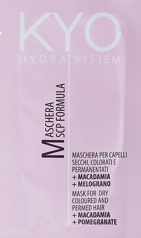 PREZENT! Maska do suchych włosów farbowanych - Kyo Hydra System Mask For Dry Coloured And Permed Hair — Zdjęcie N1