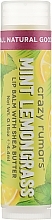 Kup Naturalny balsam do ust Mięta pieprzowa i trawa cytrynowa - Crazy Rumors Mint Lemongrass Lip Balm