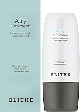 Filtr przeciwsłoneczny - Blithe Uv Protector Airy Sunscreen Cream  — Zdjęcie N2
