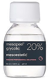 Powierzchowny peeling glikolowy 20% - Mesoestetic Mesopeel Glycolic 20% — Zdjęcie N2