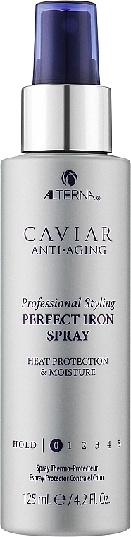 Termoaktywny spray chroniący i wygładzający włosy - Alterna Caviar Anti-Aging Perfect Iron Spray — Zdjęcie N1