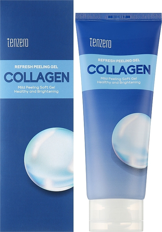 Żel peelingujący do twarzy z kolagenem - Tenzero Refresh Peeling Gel Collagen — Zdjęcie N2