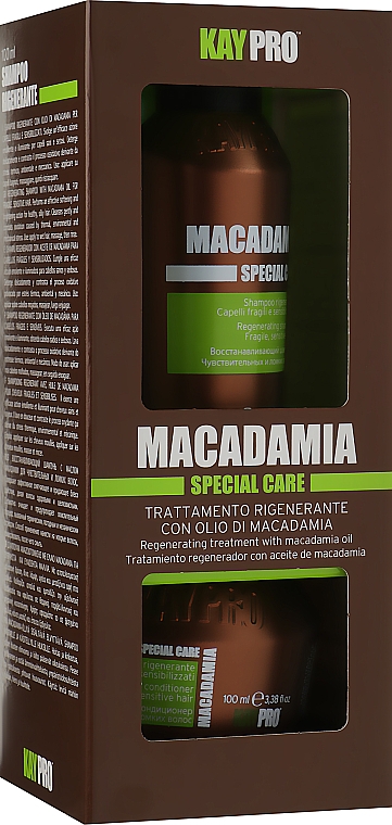 Zestaw - KayPro Special Care Macadamia (shmp/100ml + h/cond/100ml) — Zdjęcie N1
